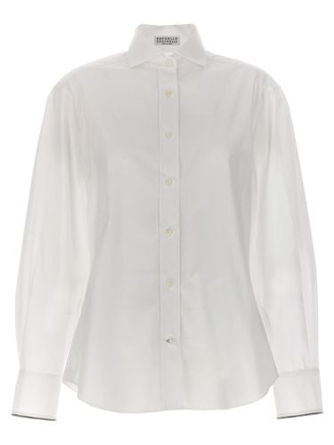 Cotton Poplin Shirt - Brunello Cucinelli - Modalova