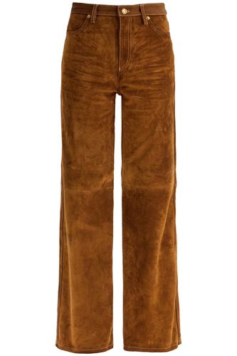 Golden Goose Brown Cowhide Trousers - Golden Goose - Modalova