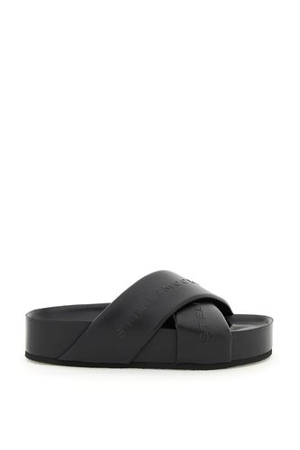 Padded Faux Leather Slides - Stella McCartney - Modalova