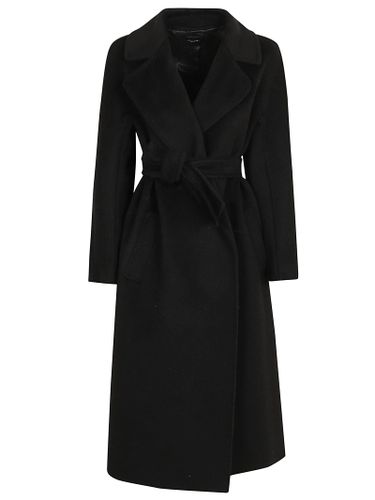 Tempera Belted Long-sleeved Coat - Weekend Max Mara - Modalova