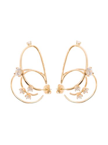 Constellation Gold-colored Multi Hoops Earrings In Sterling Silver Woman - Panconesi - Modalova