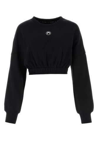 Cotton Sweatshirt - Marine Serre - Modalova