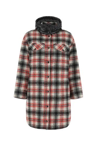 Checked Reversible Shirt Dress - Moncler - Modalova