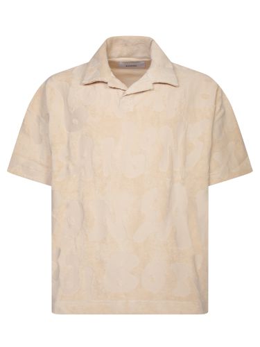 Bonsai Terry Beige Polo Shirt - Bonsai - Modalova