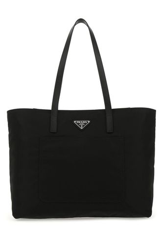Prada Black Nylon Shopping Bag - Prada - Modalova