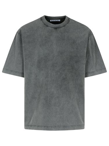 Acne Studios Gray Cotton T-shirt - Acne Studios - Modalova