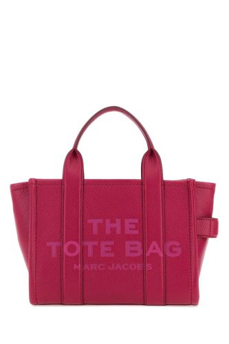 Fuchsia Leather Small The Tote Bag Handbag - Marc Jacobs - Modalova