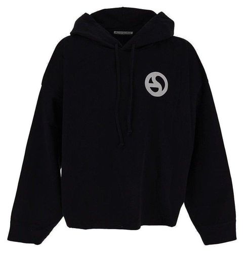 Logo Printed Drawstring Hoodie - Acne Studios - Modalova