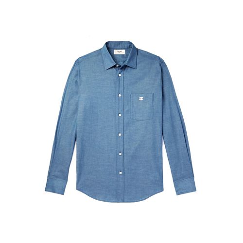 Triomphe Cotton-chambray Shirt - Celine - Modalova
