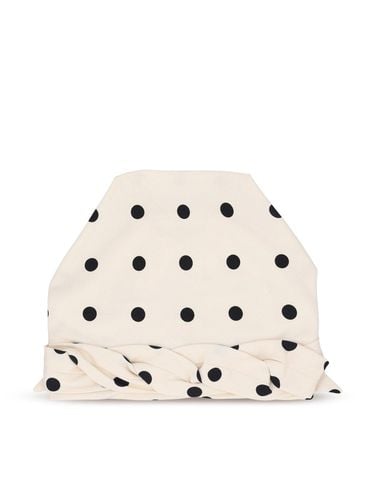 Polka Dot-printed Gathered Head Scarf - Valentino Garavani - Modalova