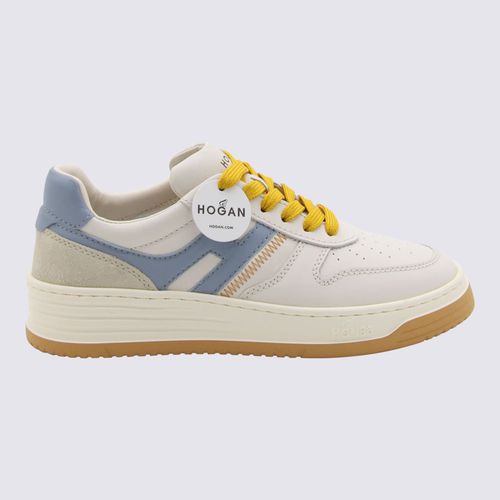 Hogan White Leather Sneakers - Hogan - Modalova