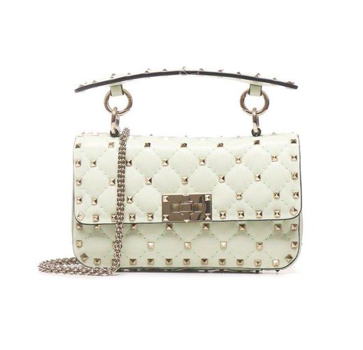 Garavani Rockstud Spike Foldover Top Shoulder Bag - Valentino Garavani - Modalova