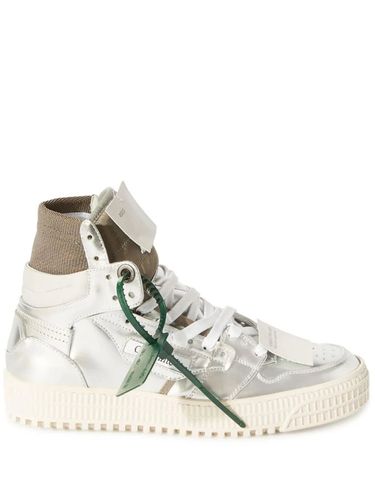 Off-court Sneakers With Metallic Effect - Off-White - Modalova