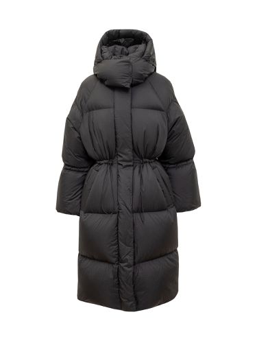 Oversized Down Jacket With Logo - Mackage - Modalova