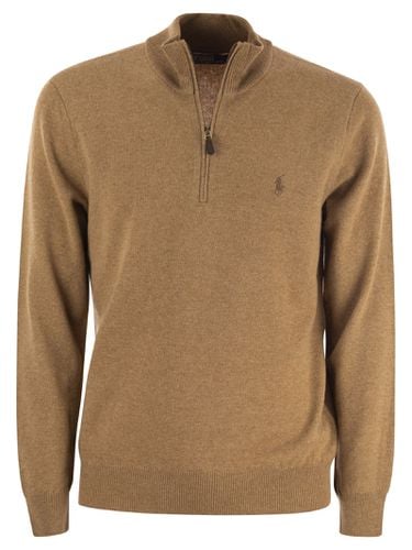 Wool Pullover With Half Zip - Polo Ralph Lauren - Modalova