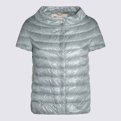 Herno Light Blue Down Jacket - Herno - Modalova