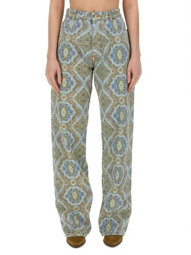 Etro Jeans Con Stampa Paisley - Etro - Modalova