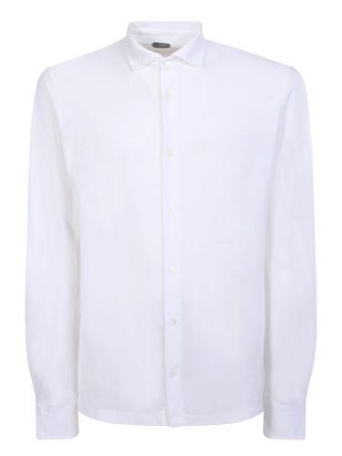 Zanone White Cotton Shirt - Zanone - Modalova
