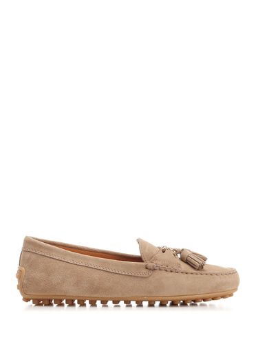 Loafer With Tassels And Micro Chain - Tod's - Modalova