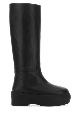 Black Leather Gia 16 Boots - GIA BORGHINI - Modalova