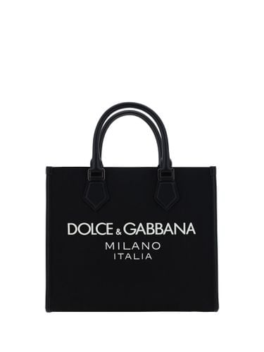 Nylon Small Tote Bag - Dolce & Gabbana - Modalova