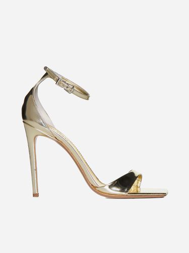 Laminated Leather Sandals - Paris Texas - Modalova