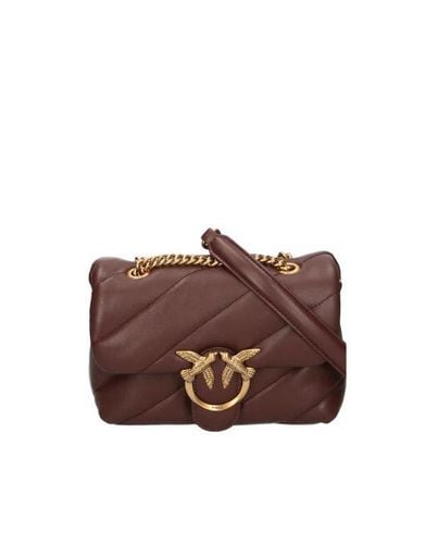 Love Puff Quilted Mini Shoulder Bag - Pinko - Modalova