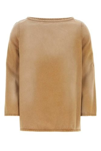 Gucci Beige Cotton Oversize T-shirt - Gucci - Modalova