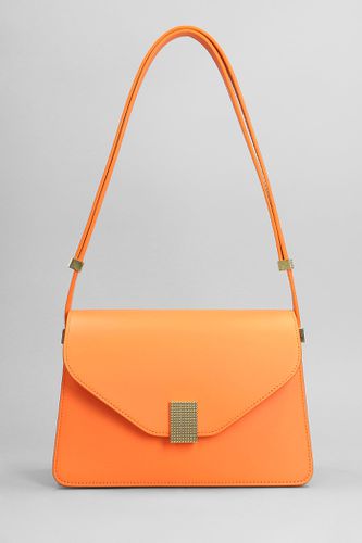 Concerto Bag Shoulder Bag In Orange Leather - Lanvin - Modalova