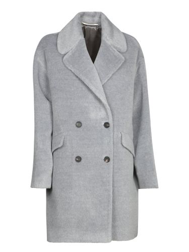 Tagliatore Ariane Wool Coat In Grey - Tagliatore - Modalova