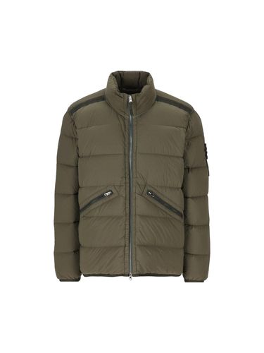 Stone Island High-neck Zip-up Coat - Stone Island - Modalova