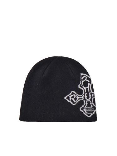 Beanie With Contrasting Color Decoration - Rhude - Modalova