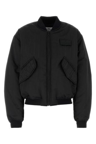 Recycled Moire Bomber Jacket - Marine Serre - Modalova