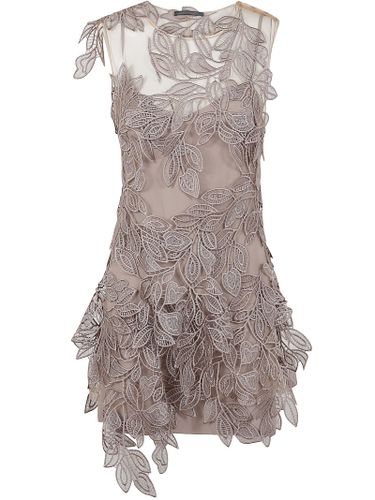 Macrame Foliage Mini Dress - Alberta Ferretti - Modalova