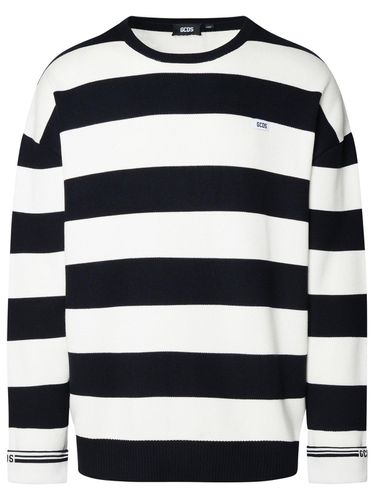 GCDS Striped Crewneck Jumper - GCDS - Modalova