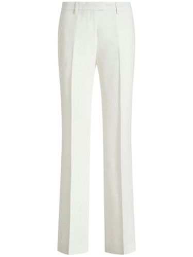 Straight-leg Slub Fabric Trousers - Etro - Modalova