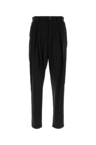 Giorgio Armani Black Wool Pant - Giorgio Armani - Modalova