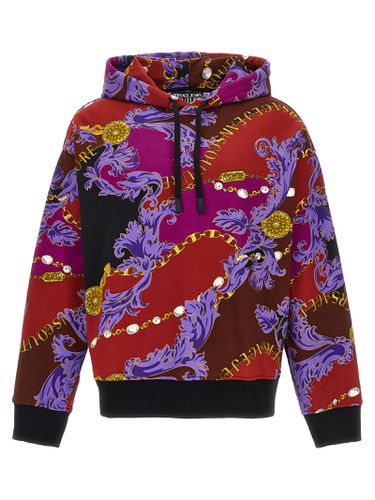 Baroque Print Hoodie - Versace Jeans Couture - Modalova