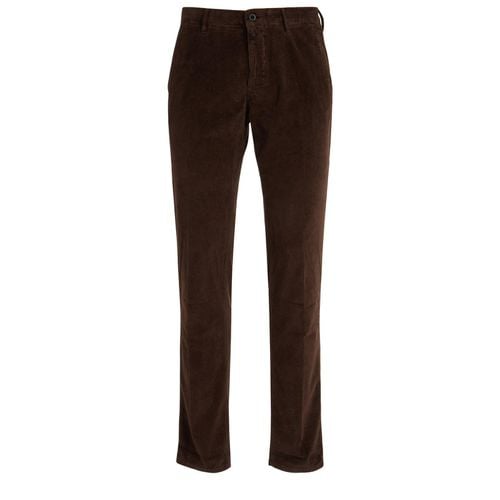 Incotex Mid Rise Corduroy Trousers - Incotex - Modalova