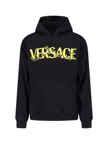 Versace Logo Hoodie - Versace - Modalova