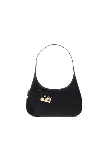 Medium Leather Shoulder Bag - Ferragamo - Modalova