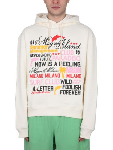 MSGM Sweatshirt With Logo - MSGM - Modalova