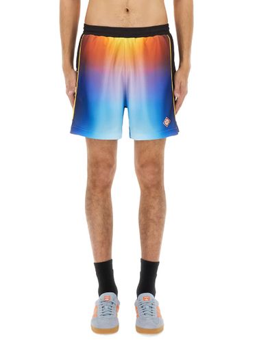 Casablanca gradient Football Shorts - Casablanca - Modalova