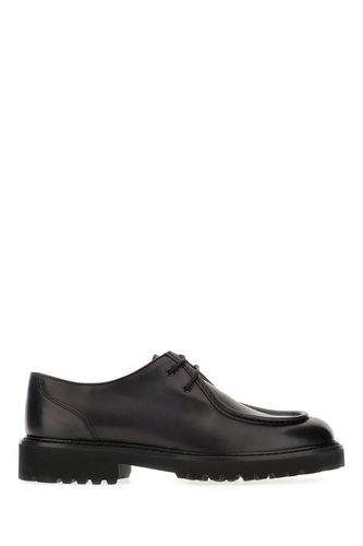 Black Leather Lace-up Shoes - Doucal's - Modalova