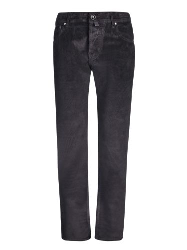 Jacob Cohen Scott Black Trousers - Jacob Cohen - Modalova