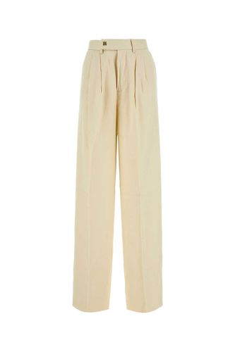 Ivory Cupro Blend Wide-leg Pant - AMIRI - Modalova