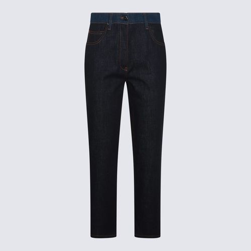 Fendi Dark Blue Cotton Denim Jeans - Fendi - Modalova