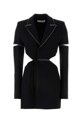 Mach & Mach Black Wool Blazer Dress - Mach & Mach - Modalova