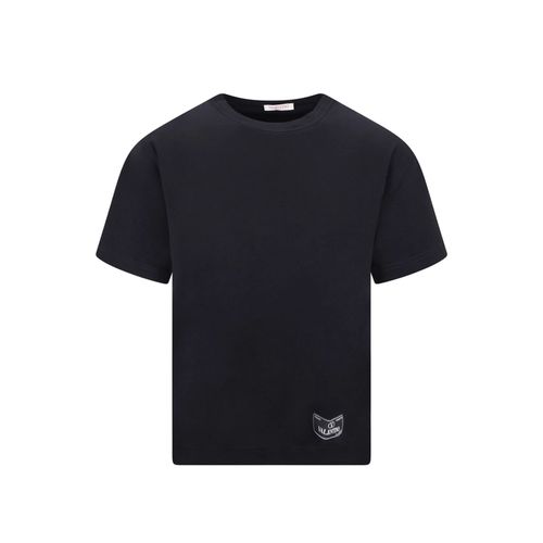 Valentino Cotton Logo T-shirt - Valentino - Modalova