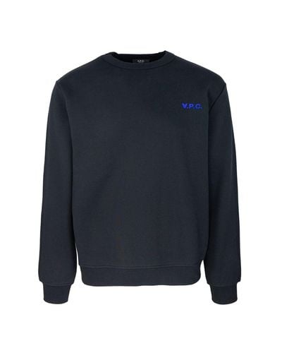 A. P.C. Logo Printed Crewneck Sweatshirt - A.P.C. - Modalova